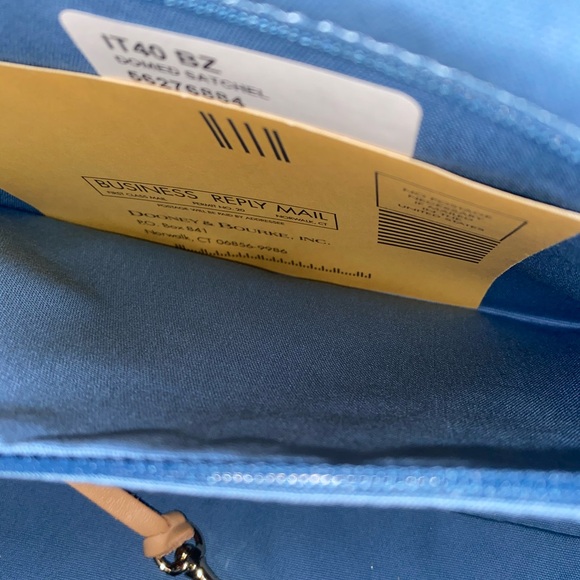 DOONEY & BOURKE RARE Y2K DOMED SATCHEL “IT GIRL 2000’s RAINBOW MONOGRAM BAG NWT! - Picture 10 of 15